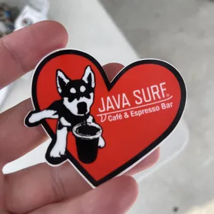 Unique sticker