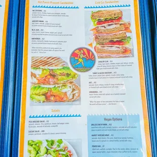 Menu (January 2023)
