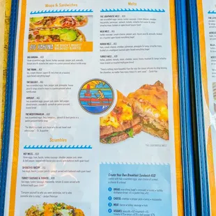 Menu (January 2023)