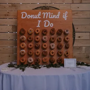 Java Time&apos;s amazing donuts on our donut wall