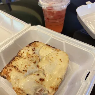 Ham and Cheese with Strawberry Açaí