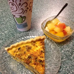 Breakfast was delish and fresh!