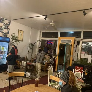 people in a coffee shop