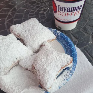 What&apos;s better than delicious coffee and beignets?