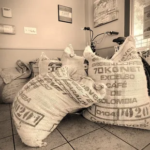 Coffee Bean Sacks
