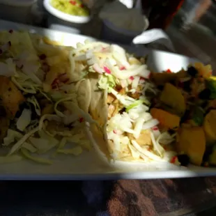 Taco plate is just okay