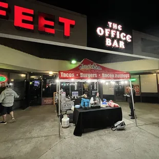 Good tent, just set up and ready to go
