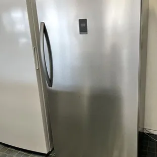 Insignia Upright Freezer in Stainless Steel