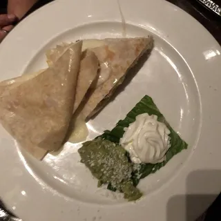 Quesadilla de Mariscos