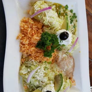 Enchiladas de Camarones