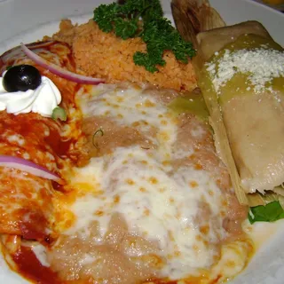 Enchilada, Tamal & Taco