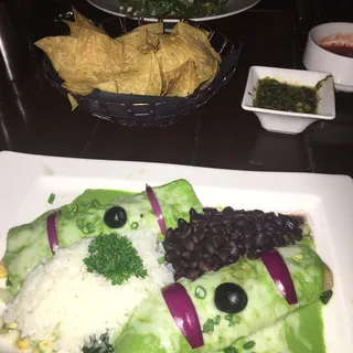 Enchiladas de Vegetales