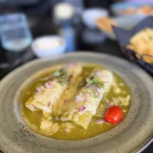 Enchiladas Mariscos