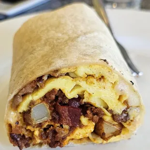 Breakfast burrito