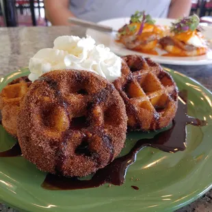 Churro Waffles