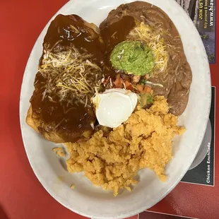 Shredded Chicken Chimichanga