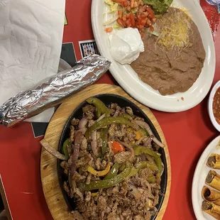 Steak Fajitas