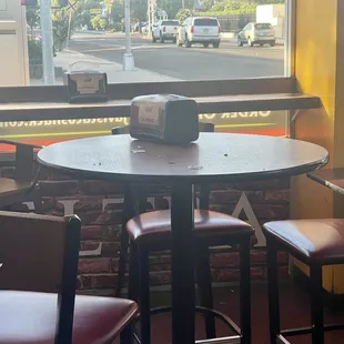 Table needs to be cleaned...