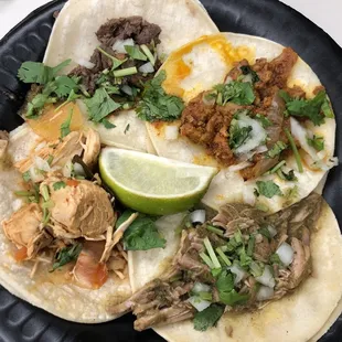 Tacos! They were all good but Chile Verde was my favorite.