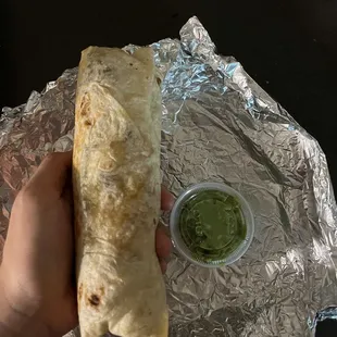 Smallest burrito for $12