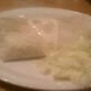 cute burrito I got on a date :)