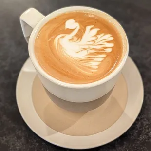 Coffee, cafe, latte, tea, art, latte art, dessert