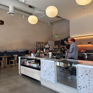 interior, sushi and sashimi