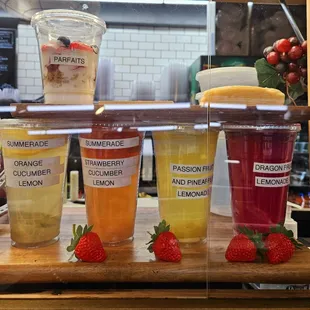 7'24'2024 A few of the beverage options.