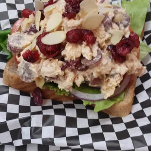 Chicken salad sandwich