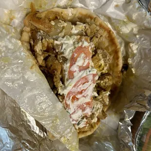 #3 Chicken Gyro Sandwich