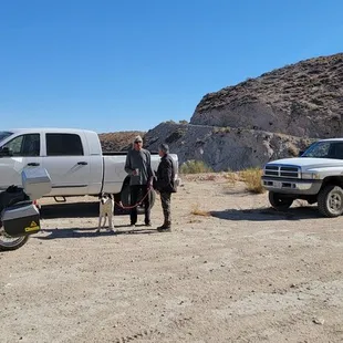 4x4ing to Jawbone store.