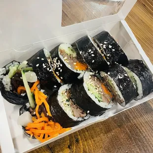 Beef Bulgogi gimbap