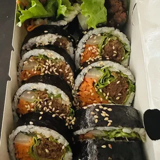 Spicy Pork Wrap Gimbap /