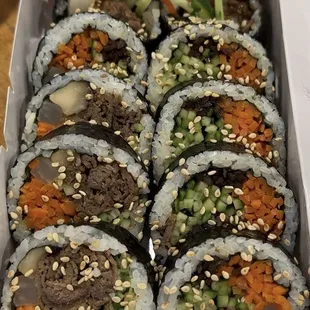 sushi and sashimi, sashimi, sushi, food