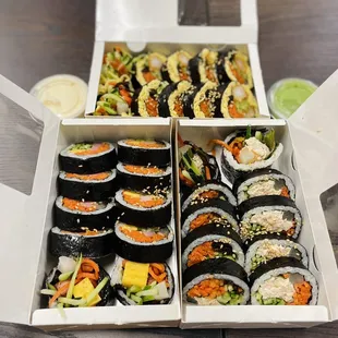 Bareun Gimbap, Tuna Gimbap, Keto Gimbap
