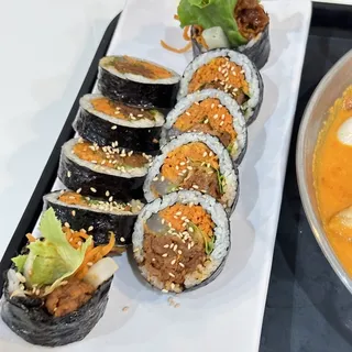 Spicy Pork Wrap Gimbap ( )
