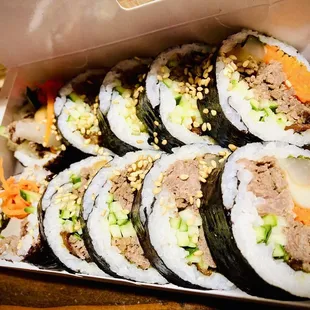 sushi and sashimi, food