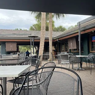 tables and chairs