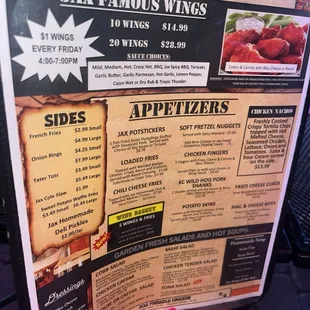 Menu May 2024