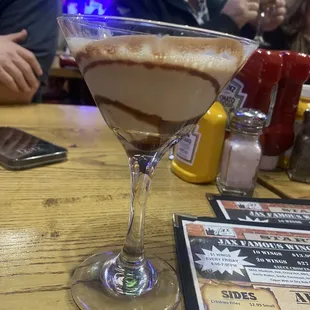 Chocolate martini
