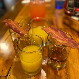 Breakfast shots