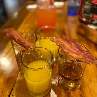 Breakfast shots
