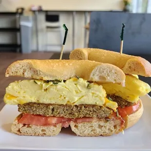 Sausage egg and cheese