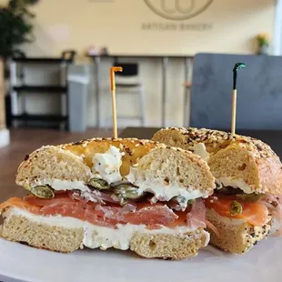 Lox on everything