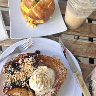 Brie Stuffed French Toast