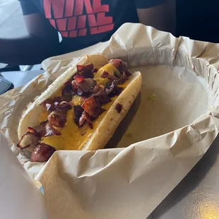 Bacon Hotdog