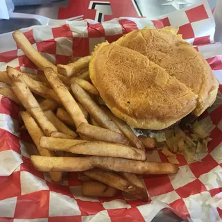 Fried Pickle Burger