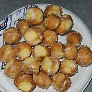 Fresh donut holes