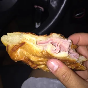 Ham &amp; Cheese was so fresh tonight! I want a million of them. 12:30AM on a Tuesday!