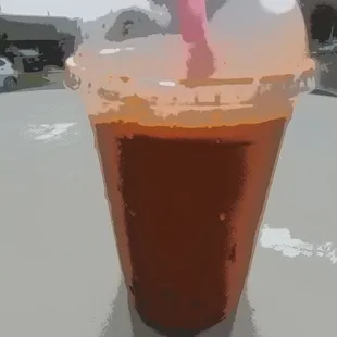 Thai blended ice tea is so good .